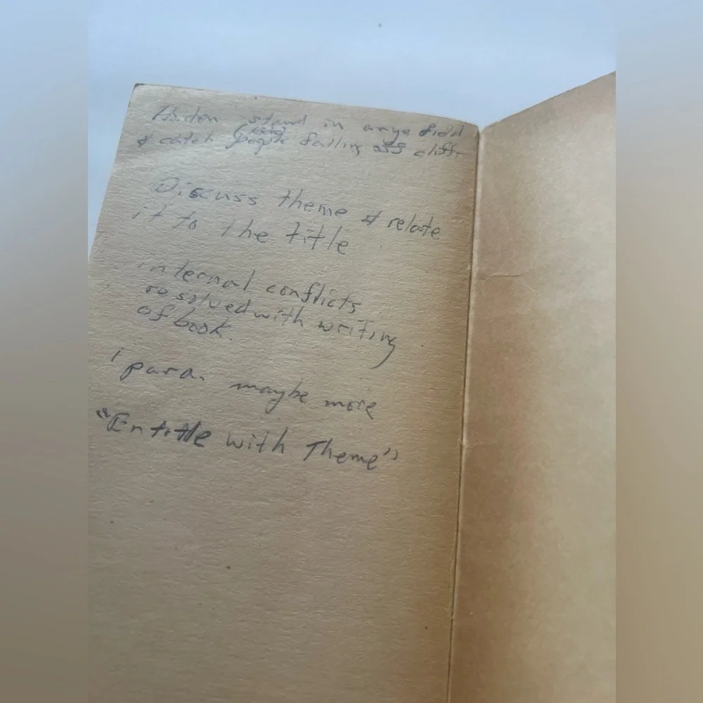 Vintage 1964 paperback edition of The Catcher in the Rye by J.D. Salinger